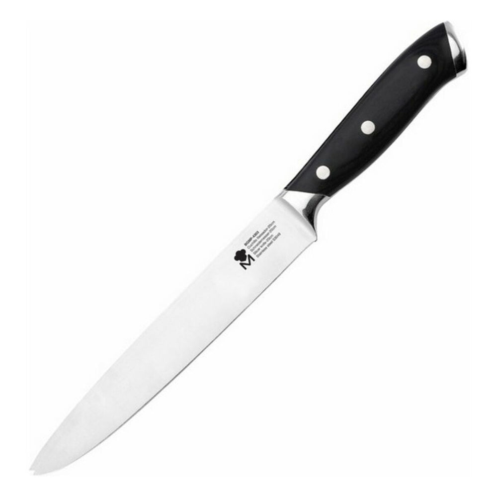 Filleting Knife Masterpro BGMP-4303 Black Stainless steel 20 cm