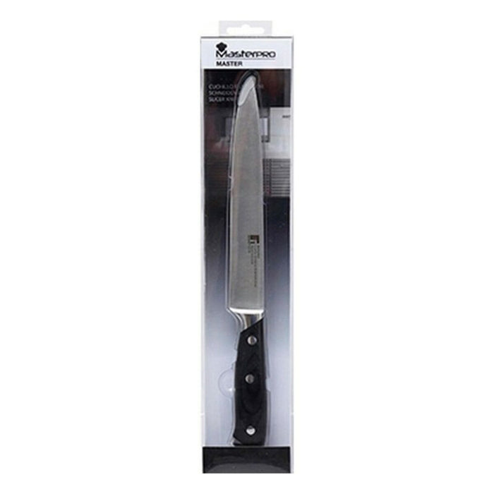 Filleting Knife Masterpro BGMP-4303 Black Stainless steel 20 cm