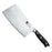 Large Cooking Knife Masterpro BGMP-4304 17,5 cm Black Stainless steel Stainless steel /Wood