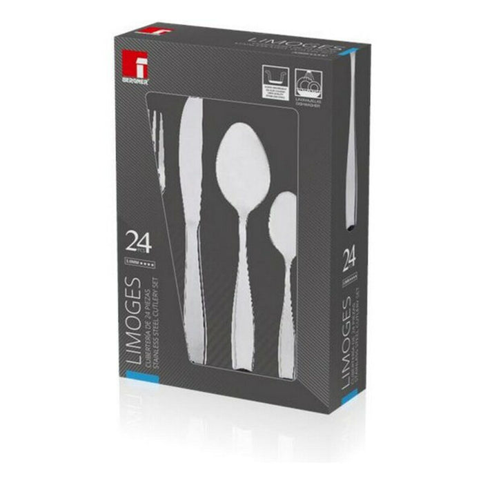 Cutlery Bergner Limoges 24 Pieces Stainless steel