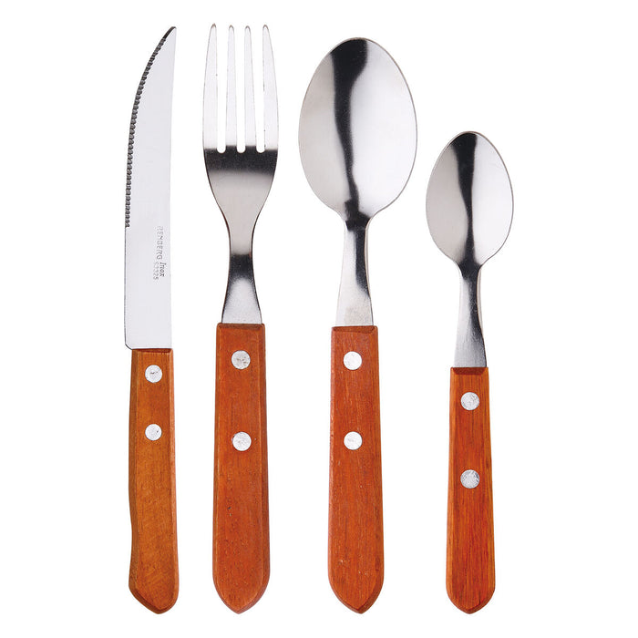 Cutlery Renberg WOODY RB 24 Pieces