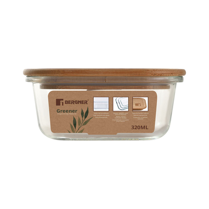 Lunch box Bergner GREENER  320 ml