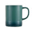 Mug Bergner Green Cream Stoneware 360 ml
