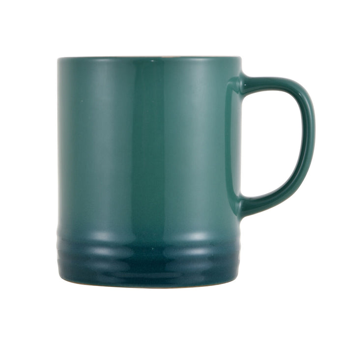 Mug Bergner Green Cream Stoneware 360 ml