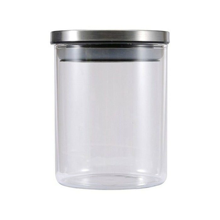 Glass Jar Renberg Grey Borosilicate Glass