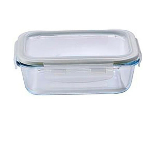 Hermetic Lunch Box Bergner Green Borosilicate Glass (640 ml)