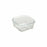 Set of lunch boxes Bergner Q4052 Squared Borosilicate Glass (3 pcs)