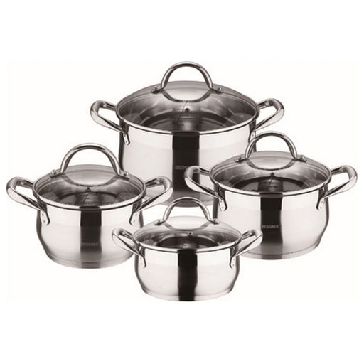 Cookware Bergner Gourmet Stainless steel Silver (8 pcs)
