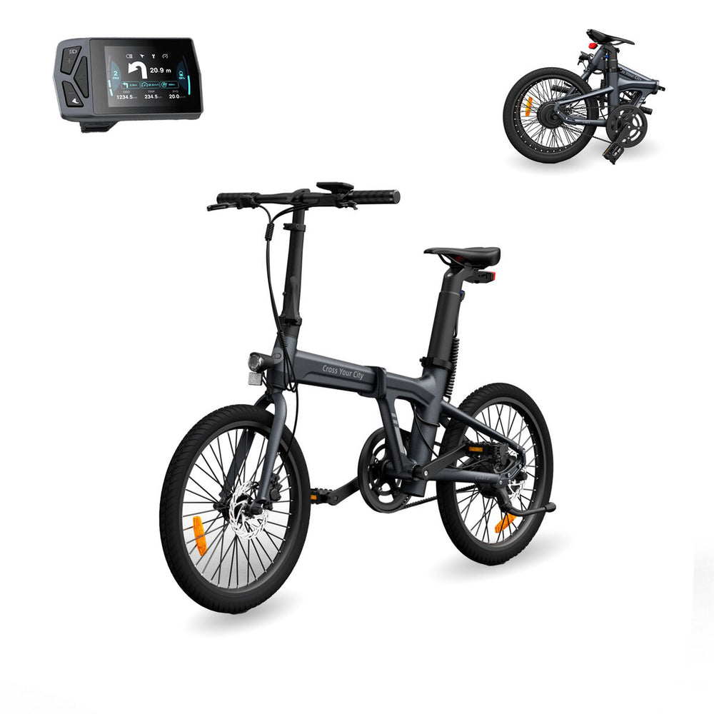 Electric Bike Xiaomi ADO A20 Air 20" 100 Km Grey