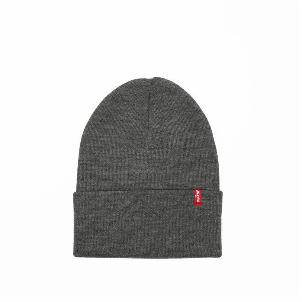 Sports Hat Levi's Slouchy Red Tab Beanie  Regular Dark grey