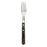 Fork Set Tramontina Jumbo Polywood Stainless steel 6 Units