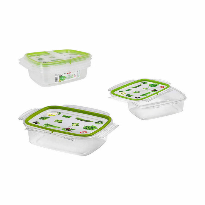 Lunch box Snips 1,4 L Hermetically sealed (2 Units)