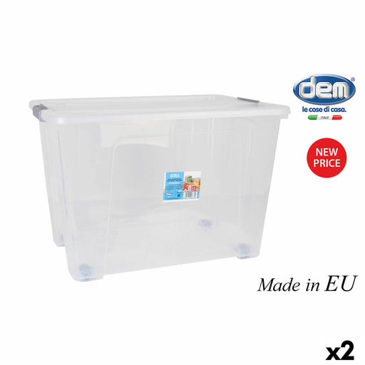 Multi-use Box Dem Kira 62 L 58 x 41 x 39 cm (2 Units)