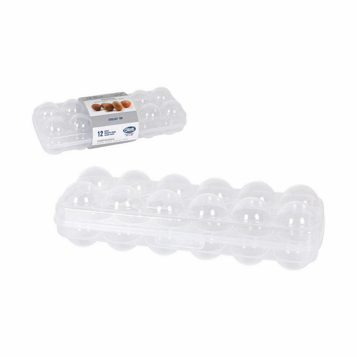 Egg cup Dem 27 x 9,5 x 7 cm Plastic (24 Units)