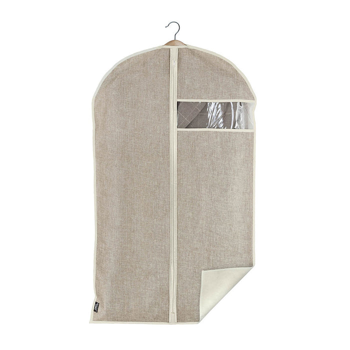 Suit Cover Domopak Living Maison Brown Beige polypropylene Plastic 60 x 100 cm