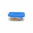 Lunch box Borgonovo Igloo Blue Rectangular 400 ml 13,5 x 9,5 x 6,5 cm 19 x 13,5 x 7,2 cm