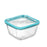 Square Lunch Box with Lid Bormioli Rocco Frigoverre Future Transparent 773 ml Glass (12 Units)