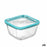 Square Lunch Box with Lid Bormioli Rocco Frigoverre Future Transparent 773 ml Glass (12 Units)