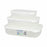 Set of 3 lunch boxes Tontarelli Family White Rectangular 29,6 x 19,8 x 7,7 cm (20 Units)