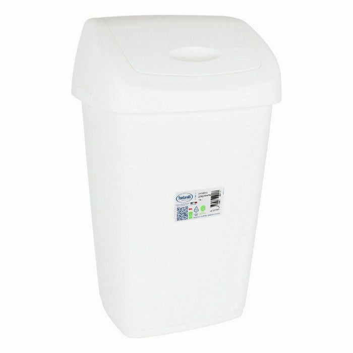 Waste bin Tontarelli Aurora White (8 Units)