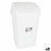 Waste bin Tontarelli Aurora White (8 Units)