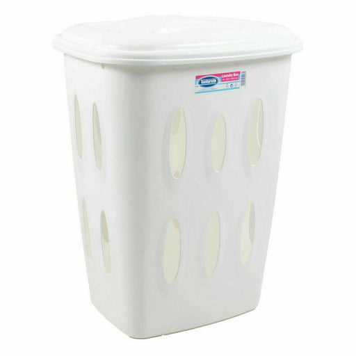 Laundry basket Tontarelli Laundry With lid 45 L White 41 x 33,2 x 54,5 cm