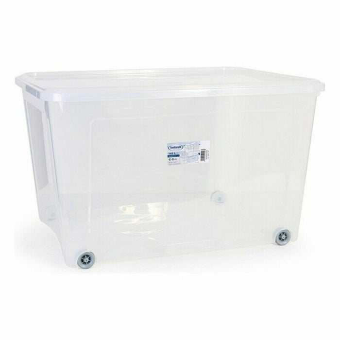 Storage Box with Lid Combi Tontarelli 145 L (78,2 x 58,2 x 47 cm) (3 Units)