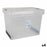 Storage Box with Lid Evolution Transparent 57 x 39 x 41 cm (4 Units) (60 x 40 x 40 cm)