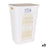 Laundry basket Inde Bella White 60 L 40,5 x 33 x 59 cm (5 Units)