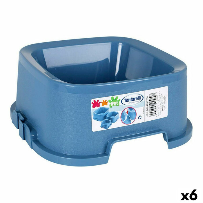 Pet feeding dish Tontarelli Pet 29 x 29 x 11,9 cm (6 Units)