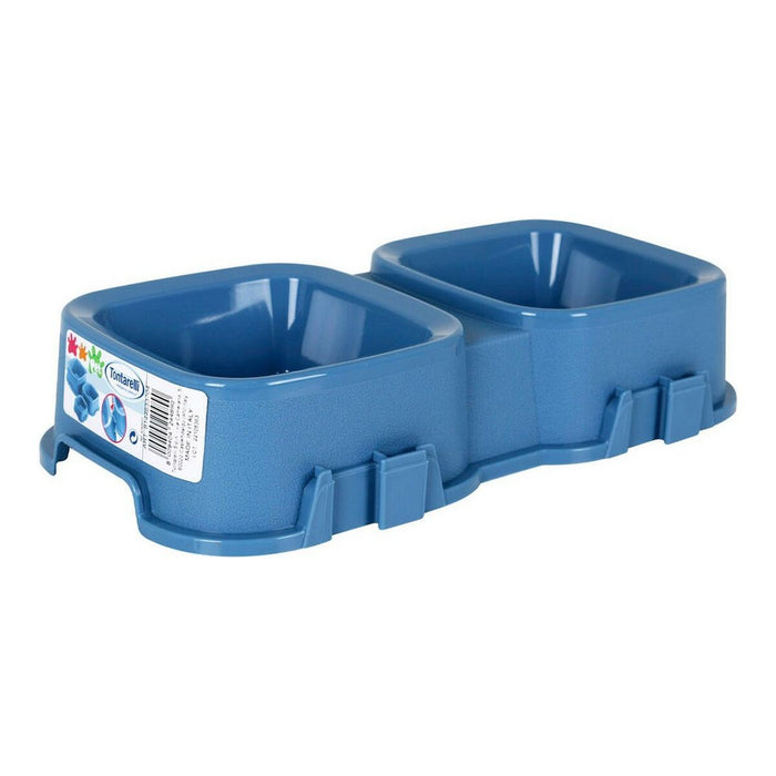 Pet feeding dish Tontarelli Pet (31,8 x 16,6 x 6,5 cm)