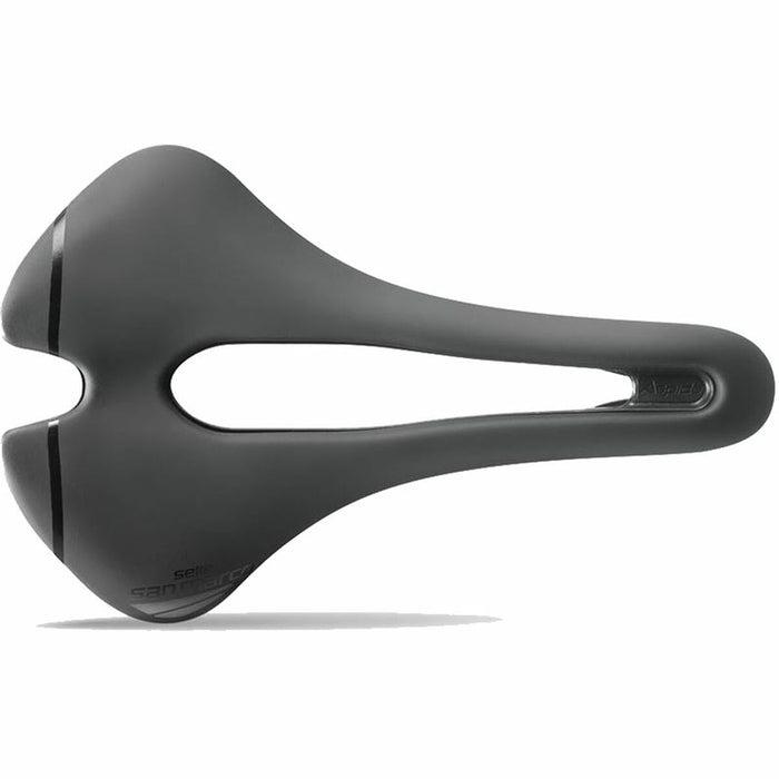 Saddle San Marco  Aspide Short Open-Fit Wide Black One size Road bike