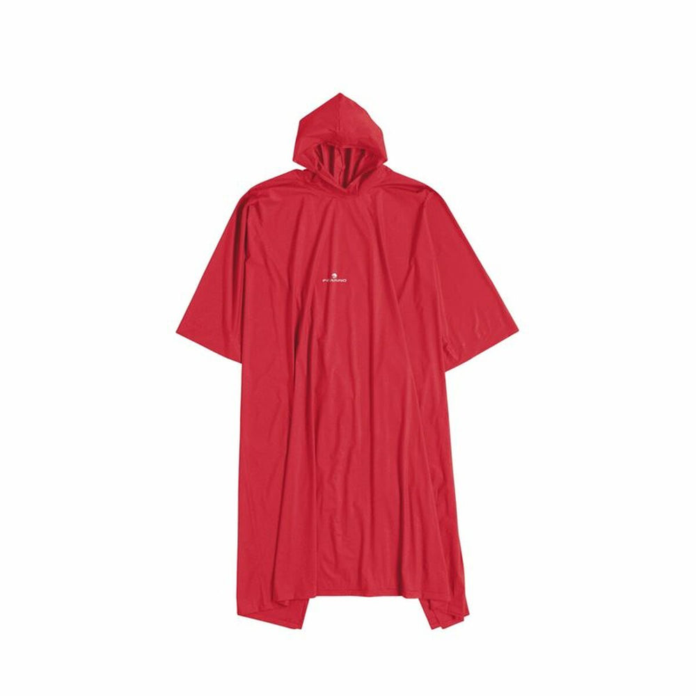 Waterproof Poncho with Hood Ferrino 65161ARR Red (One size)