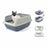 Cat Litter Box Georplast Sonic Plastic 56 x 40 x 24 cm (12 Units)