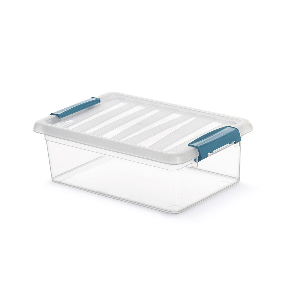 Multi-use Box Domopak Living Katla Transparent polypropylene 4 L (29 x 19 x 10,5 cm)