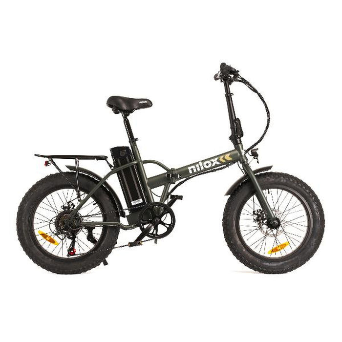 Electric Bike Nilox X8 Plus Black/White 25 km/h 20" 250 W