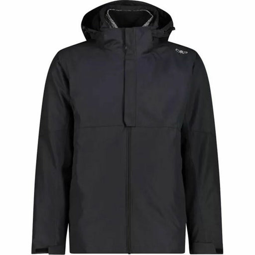 Men's Sports Jacket Campagnolo 3-in-1 With hood Black