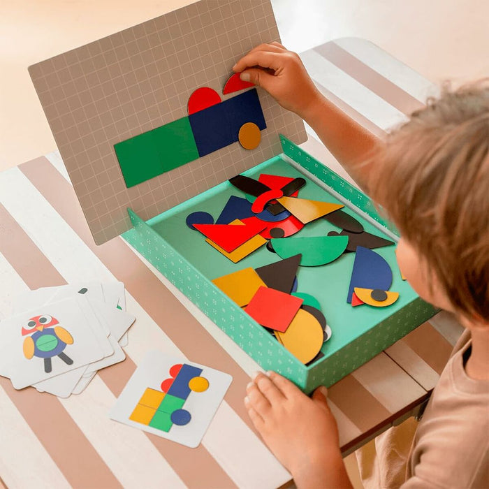 Magnetic Game Apli Shapes Multicolour