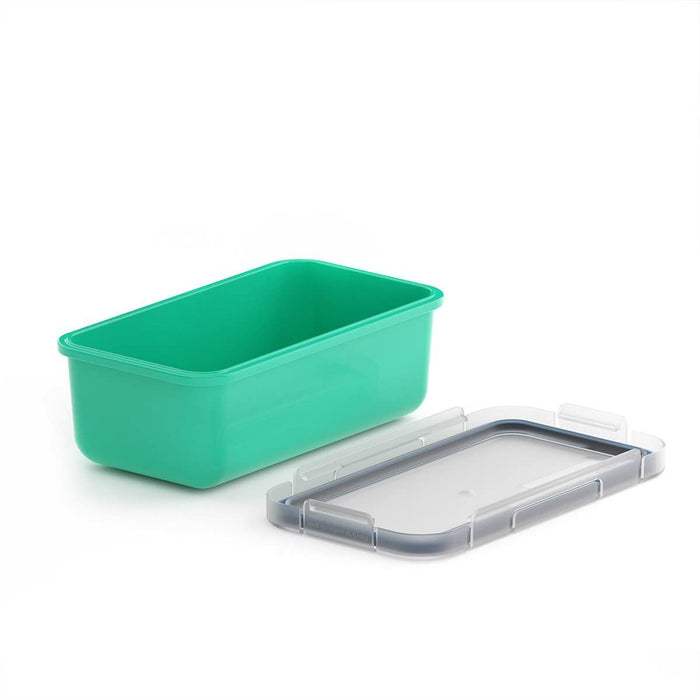 Food Preservation Container Valira 6090/97 Hermetic Turquoise Thermoplastic PBT Rectangular 750 ml