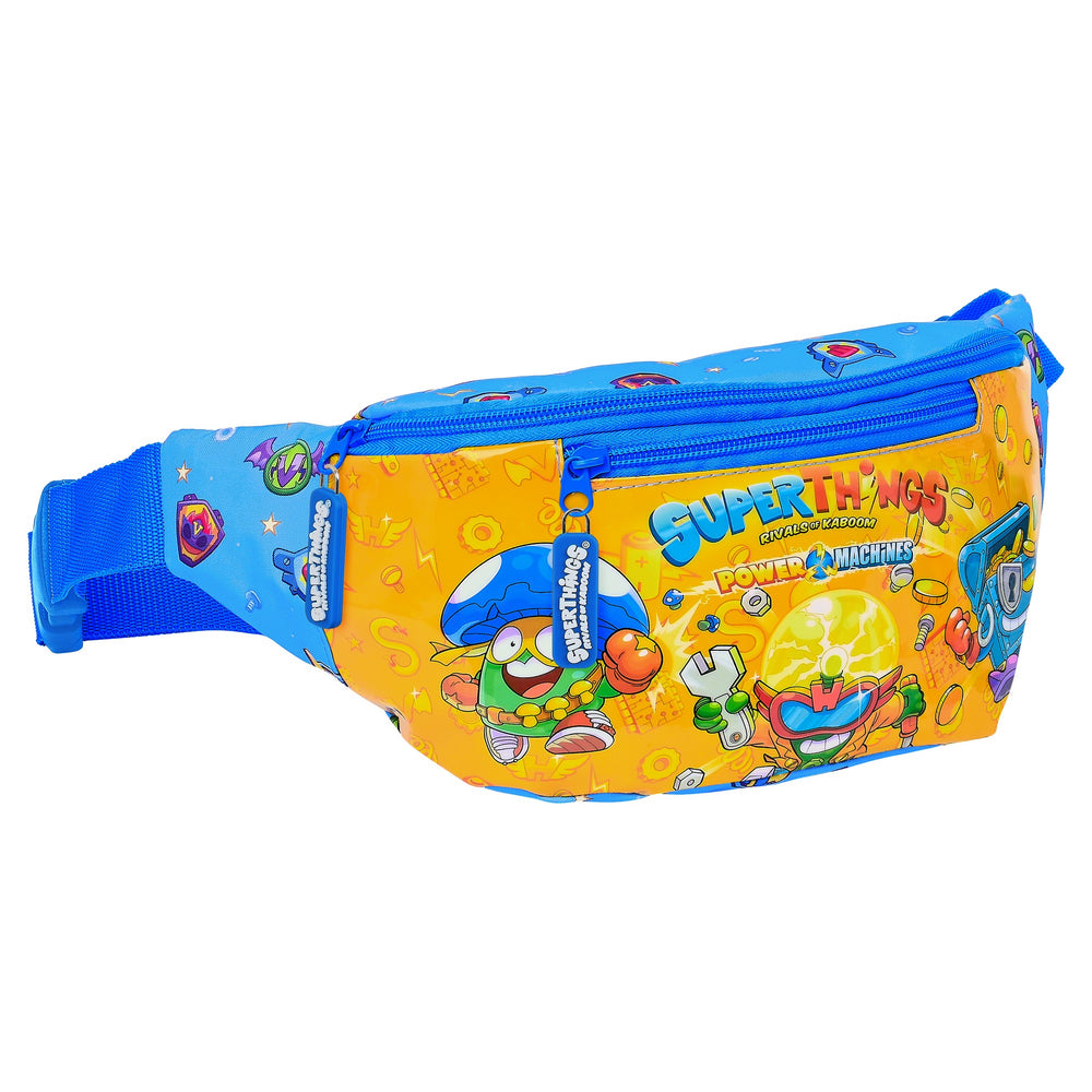 Belt Pouch SuperThings Blue Multicolour (23 x 12 x 9 cm)