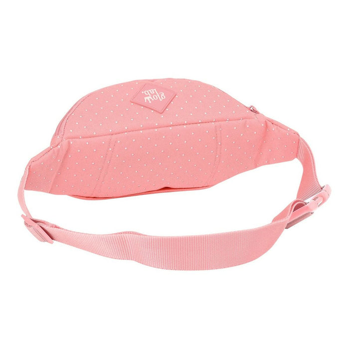 Belt Pouch Glow Lab Enjoy the ride Coral (23 x 12 x 9 cm)