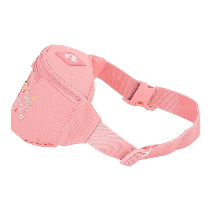 Belt Pouch Glow Lab Enjoy the ride Coral (23 x 12 x 9 cm)