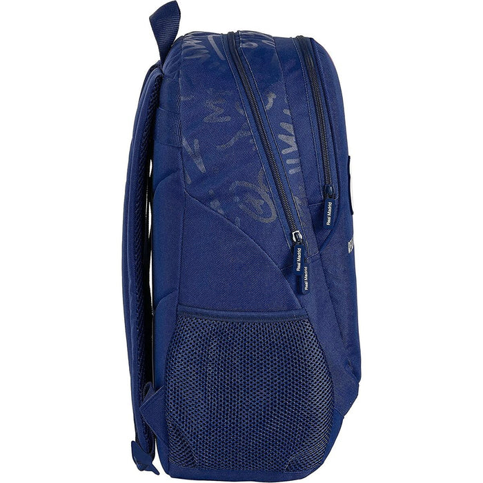 School Bag Real Madrid C.F. Blue (32 x 44 x 16 cm)