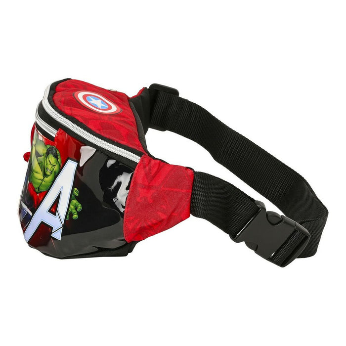 Belt Pouch The Avengers Infinity Red Black (23 x 12 x 9 cm)