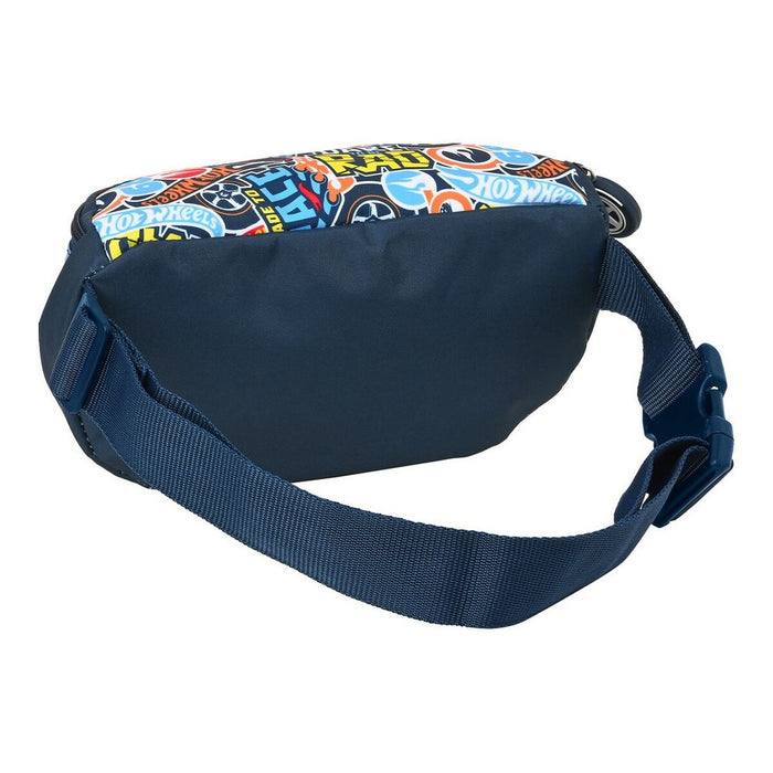 Belt Pouch Hot Wheels Challenge Multicolour Navy Blue (23 x 14 x 9 cm)