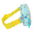 Belt Pouch Baby Shark Beach day Yellow Light Blue (14 x 11 x 4 cm)
