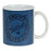 Mug BlackFit8 Stamp Ceramic Blue (350 ml)