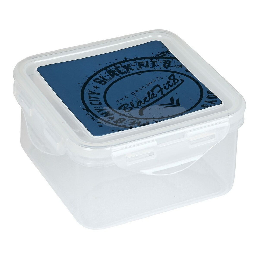 Lunch box BlackFit8 Stamp Polyurethane Blue (13 x 7.5 x 13 cm)