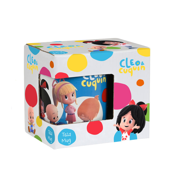 Mug Cleo & Cuquin Good night Ceramic Blue (350 ml)