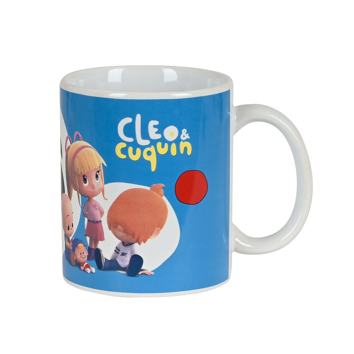 Mug Cleo & Cuquin Good night Ceramic Blue (350 ml)